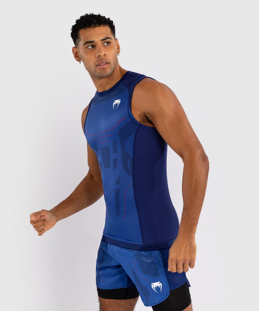 venum technical 3.0 Ærmeløs rashguard - natblå