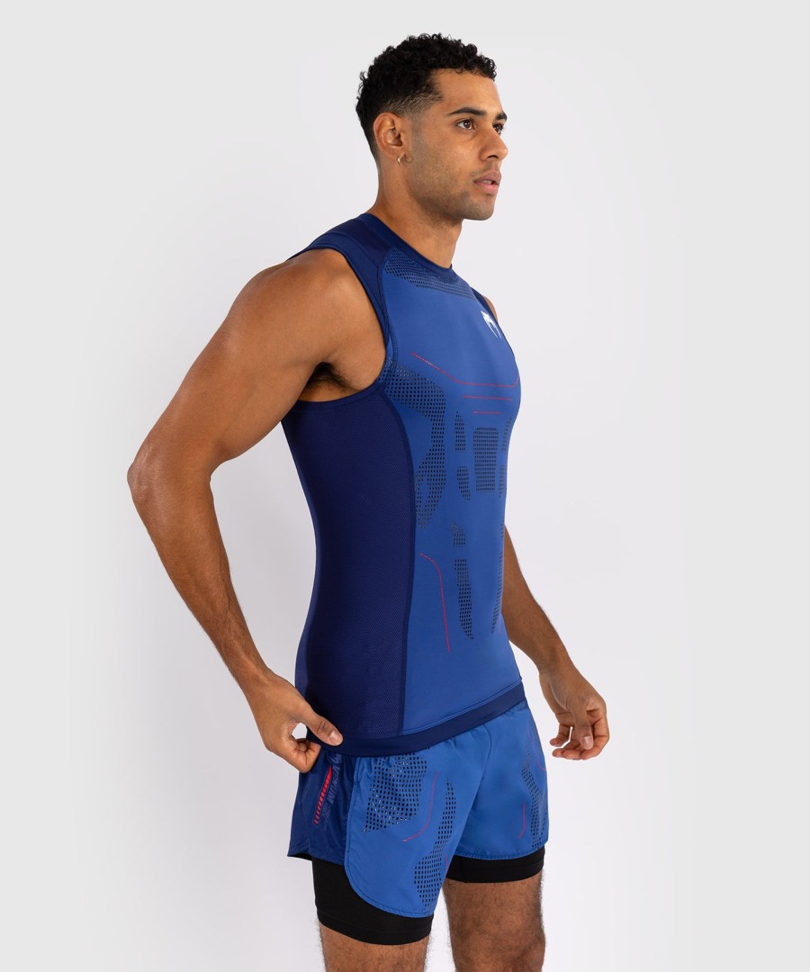 venum technical 3.0 Ærmeløs rashguard - natblå