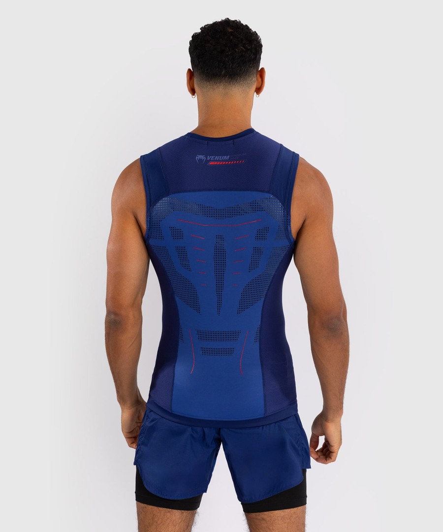 venum technical 3.0 Ærmeløs rashguard - natblå