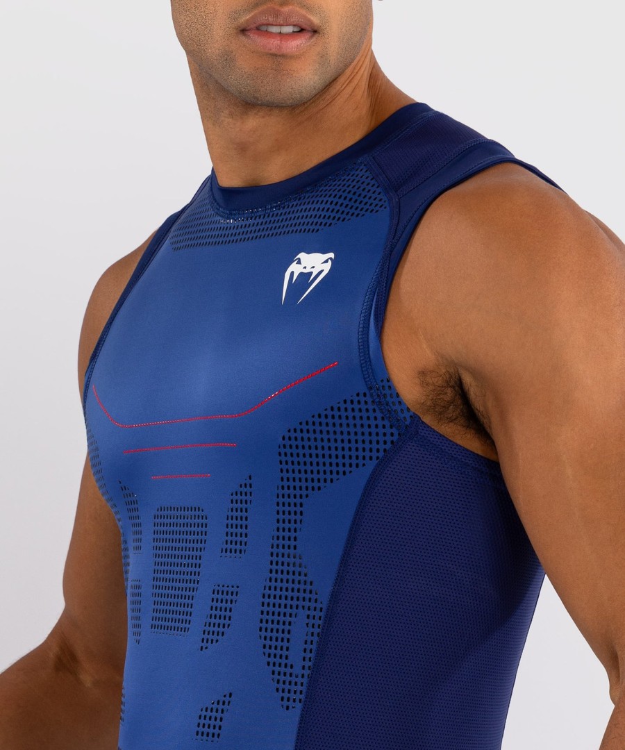 venum technical 3.0 Ærmeløs rashguard - natblå