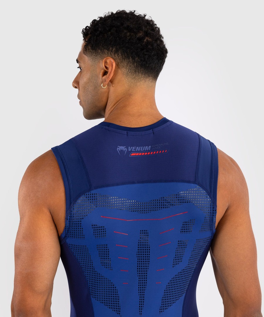 venum technical 3.0 Ærmeløs rashguard - natblå