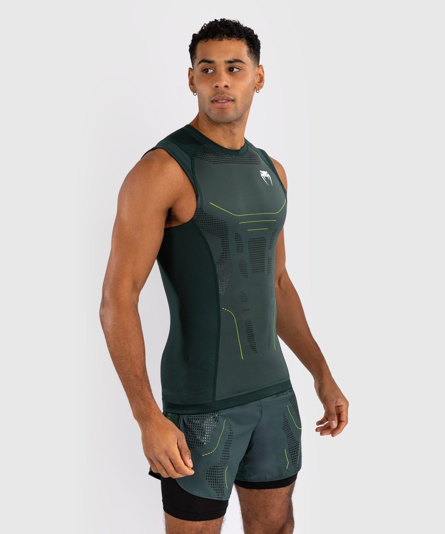 venum technical 3.0 Ærmeløs rashguard - skovgrøn