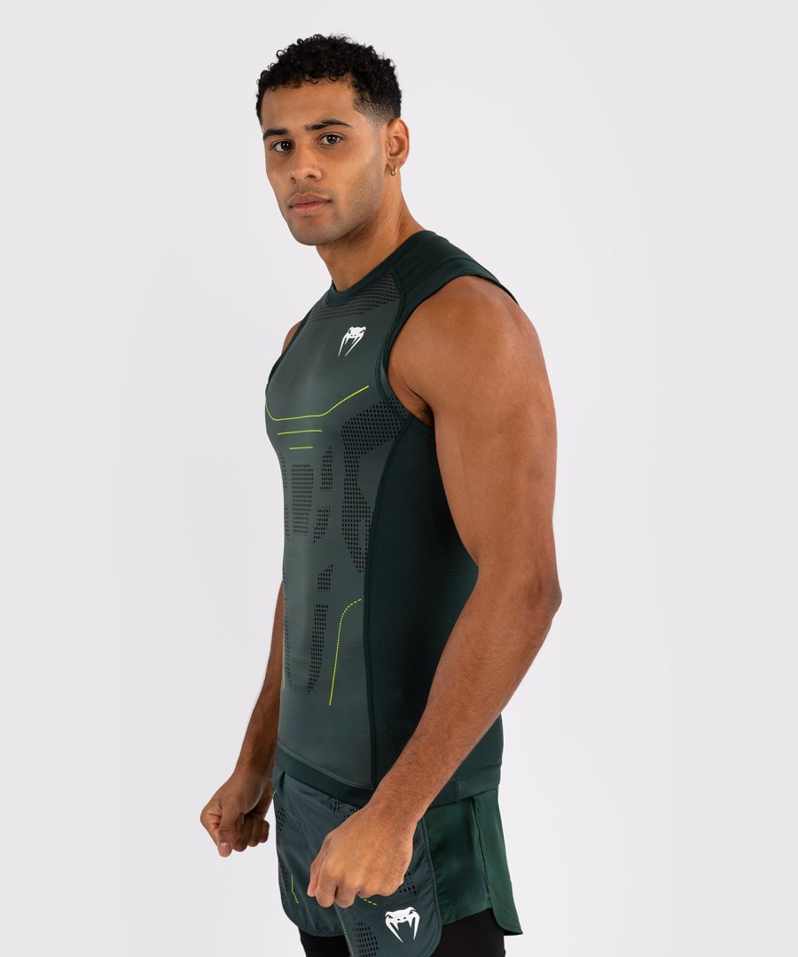 venum technical 3.0 Ærmeløs rashguard - skovgrøn