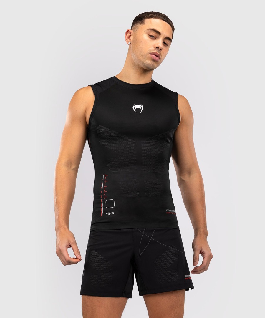 venum tactical xt Ærmeløs rashguard - sortildrød