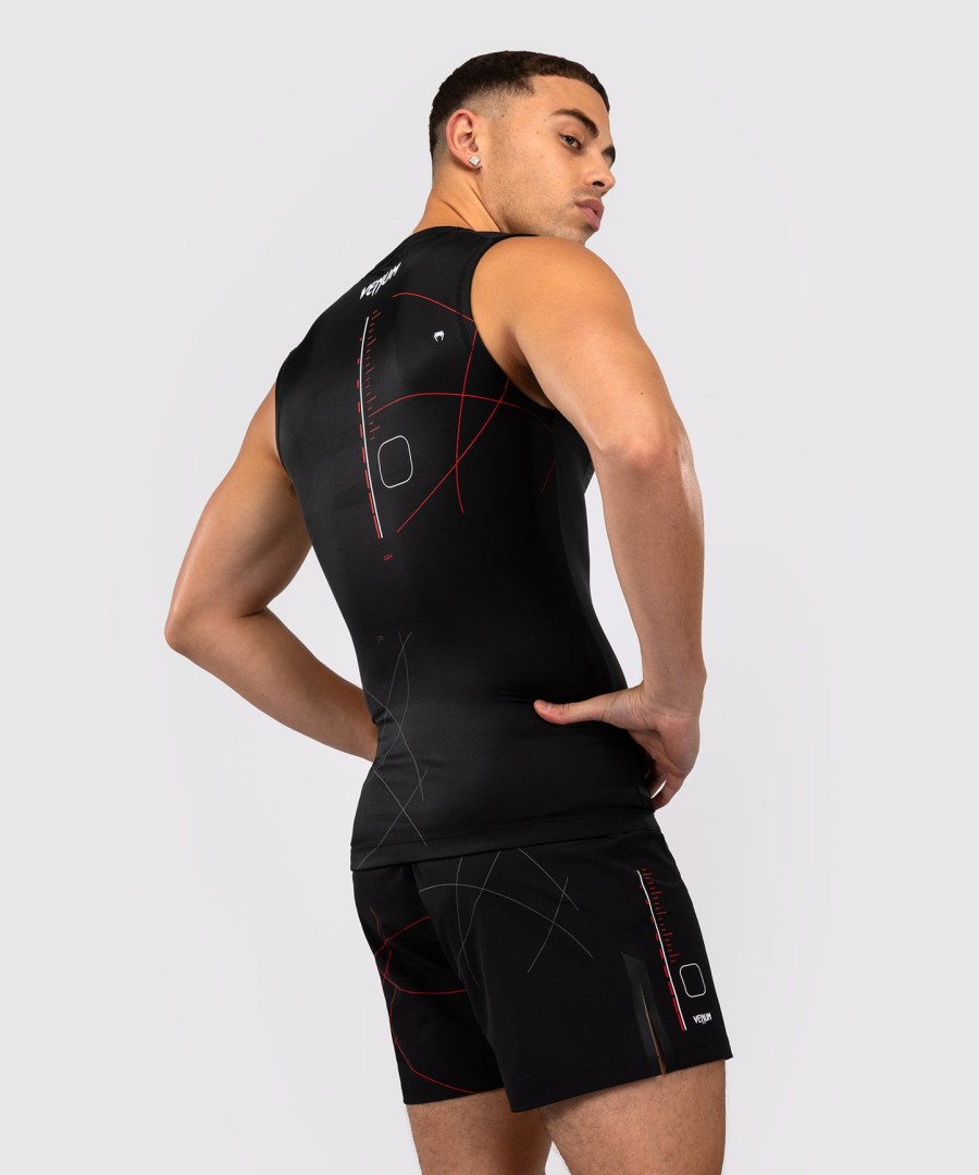 venum tactical xt Ærmeløs rashguard - sortildrød