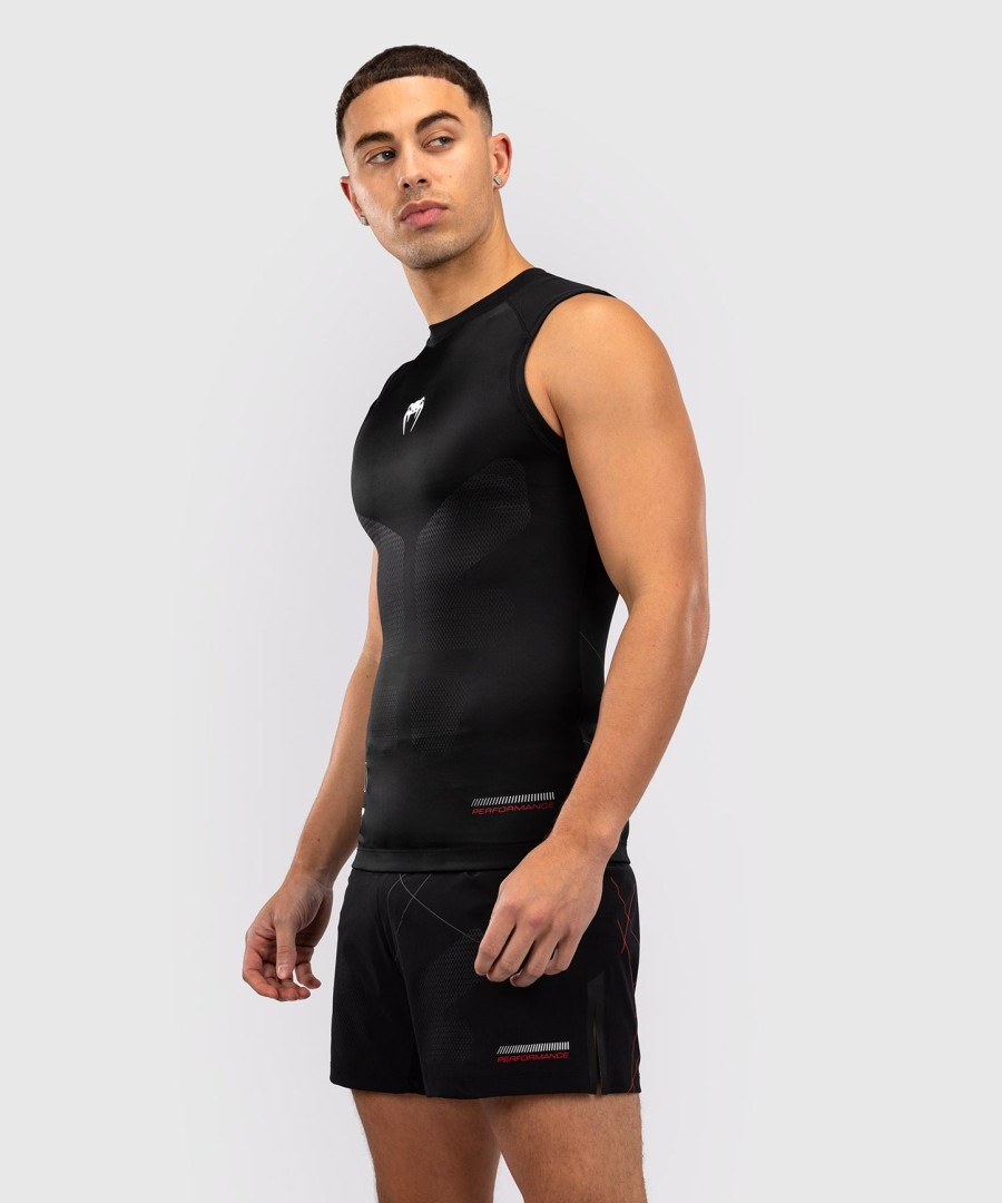 venum tactical xt Ærmeløs rashguard - sortildrød
