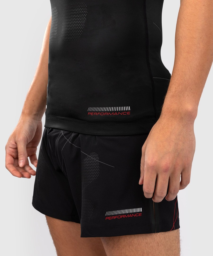 venum tactical xt kortærmet rashguard - sortildrød