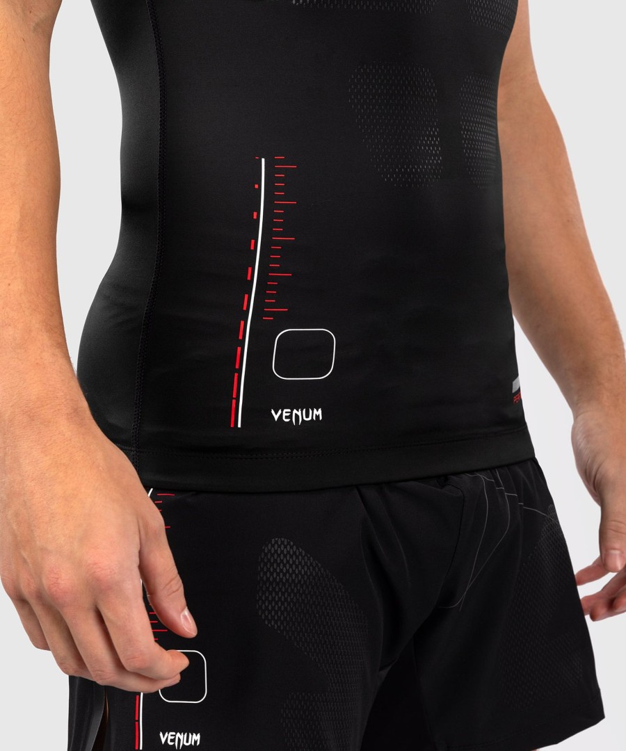 venum tactical xt kortærmet rashguard - sortildrød