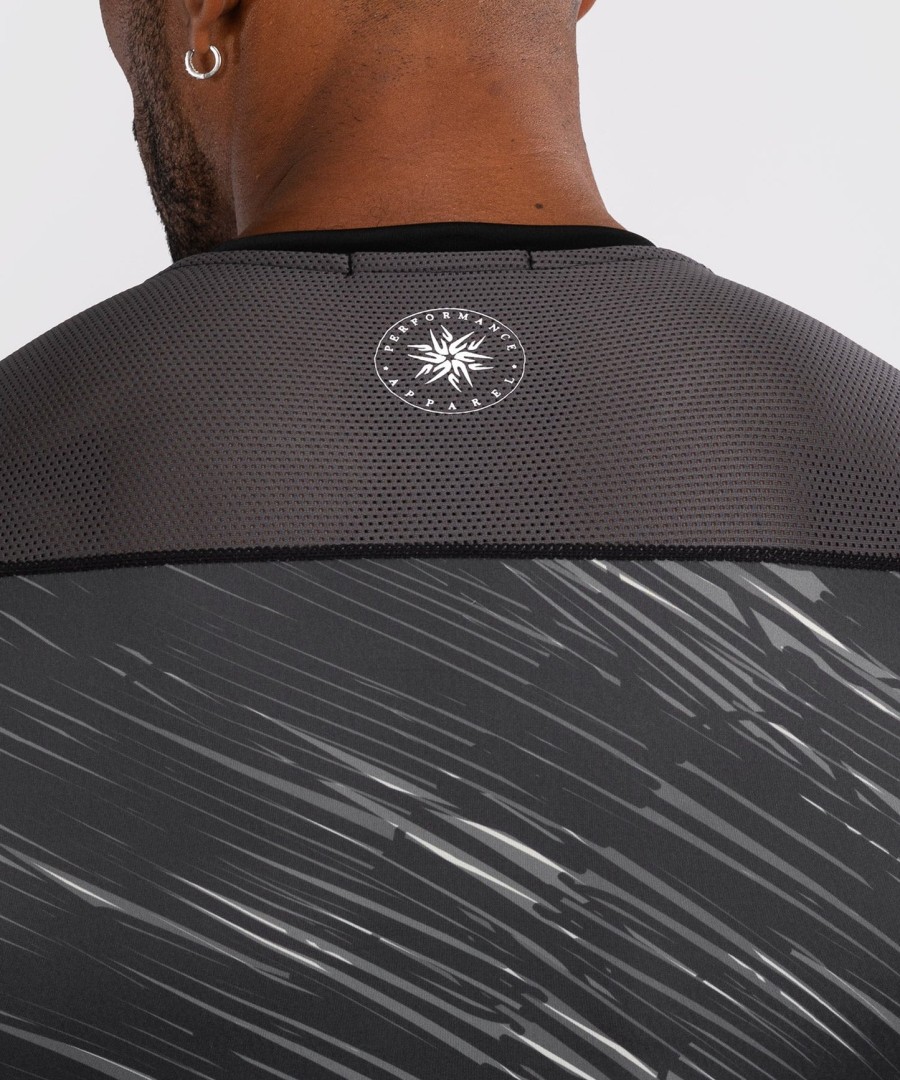 venum rapid langærmet rashguard - sortstormgrå