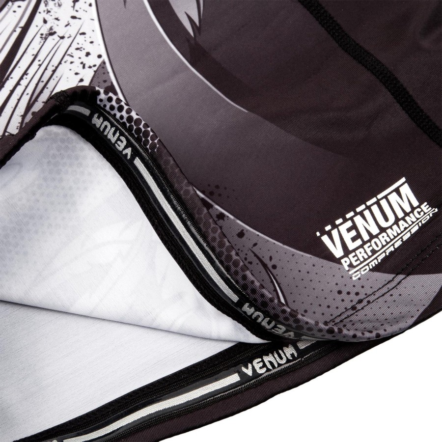 venum phoenix rashguard - kortærmet - sorthvid - til kvinder