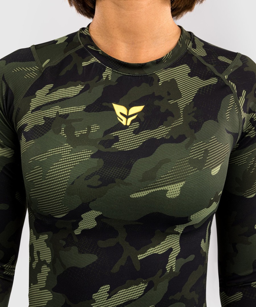 venum x sophia rose dame langærmet rashguard - forest camo