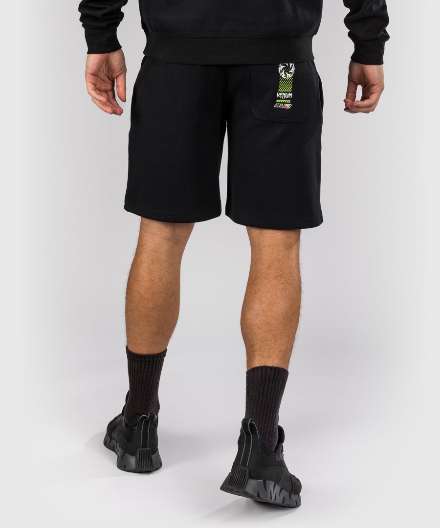 venum x bud racing herre bomuldsshorts - sorthvidlimegrøn