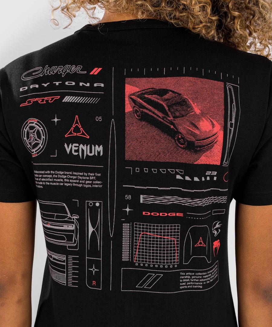 venum x dodge banshee t-shirt til kvinder - sort