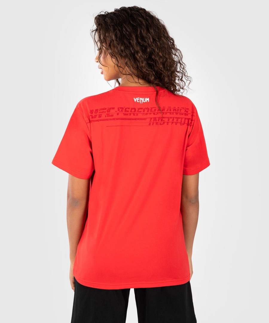 ufc venum performance institute 2.0 dame t-shirt - rød