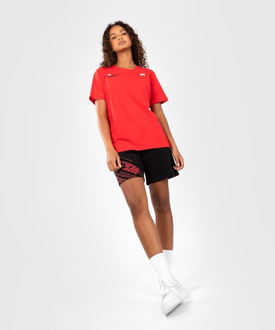 ufc venum performance institute 2.0 dame t-shirt - rød