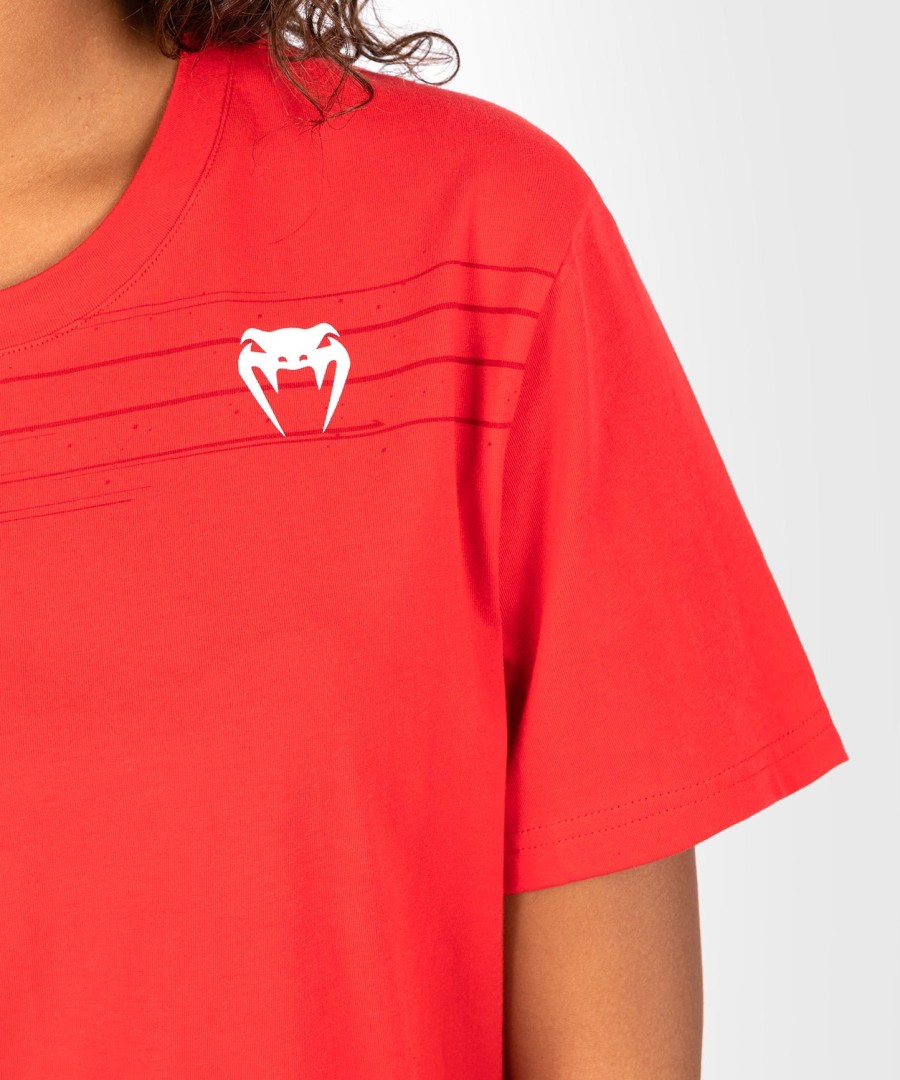 ufc venum performance institute 2.0 dame t-shirt - rød