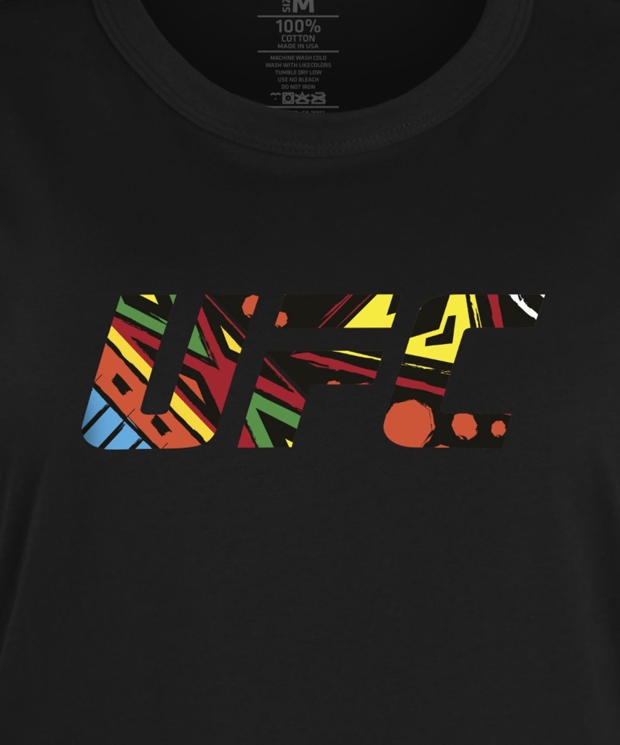 kvinder ufc unrivaled by venum sort alex pereira t-shirt til kvinder