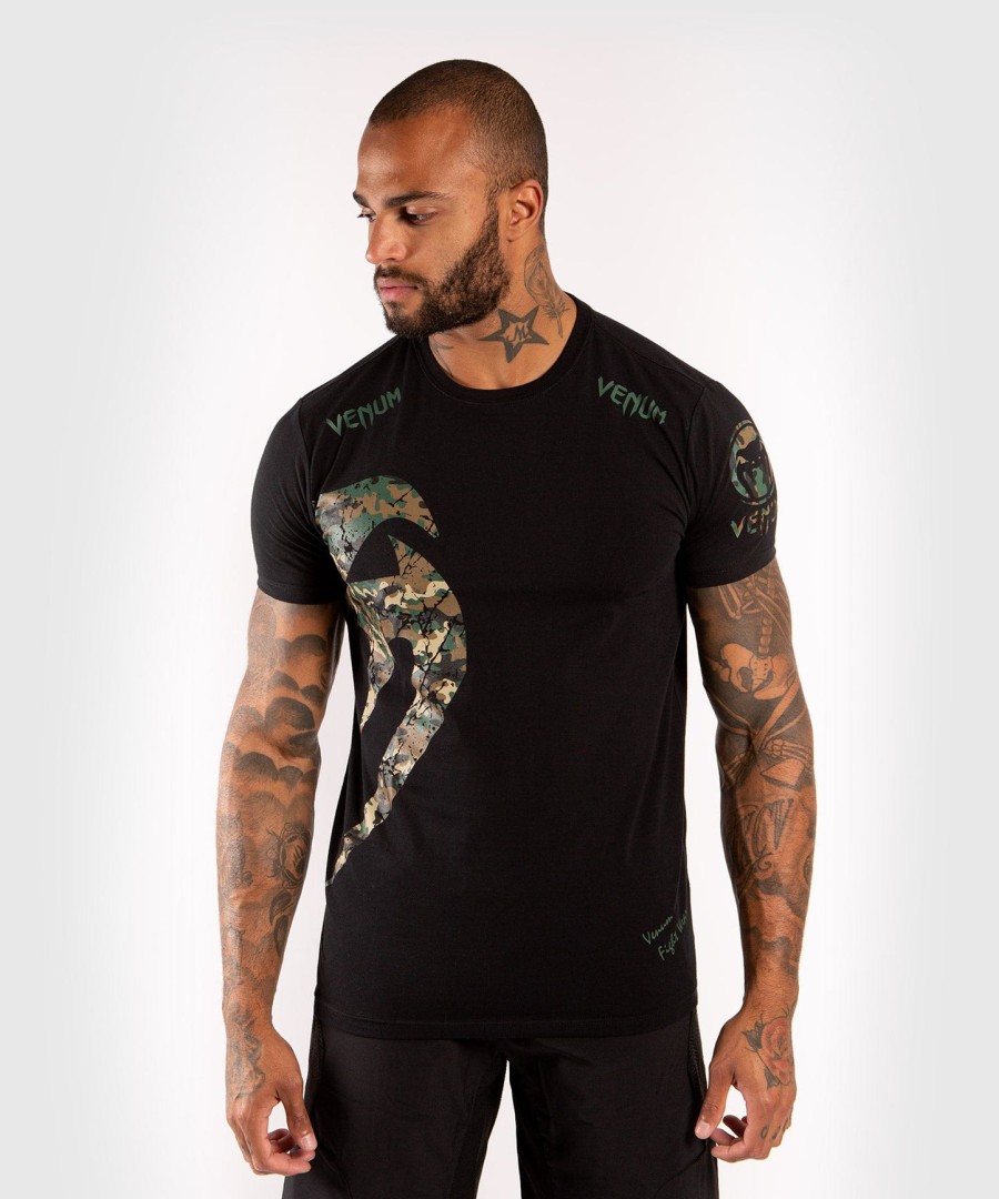 venum original giant t-shirt - sortskov-camo