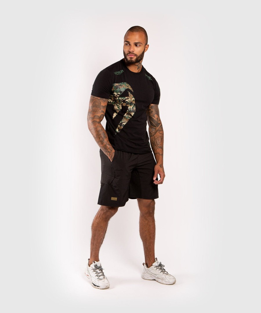 venum original giant t-shirt - sortskov-camo