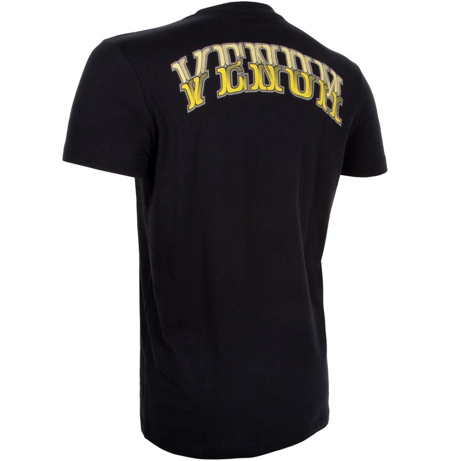 venum shadow t-shirt - sortgul