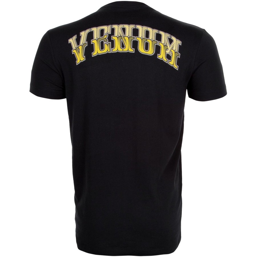 venum shadow t-shirt - sortgul