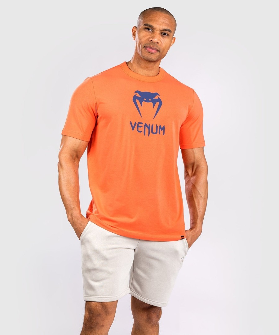 venum klassisk t-shirt - orangemarineblå