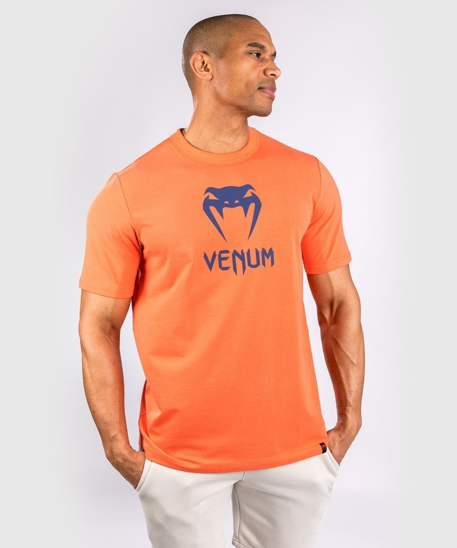 venum klassisk t-shirt - orangemarineblå