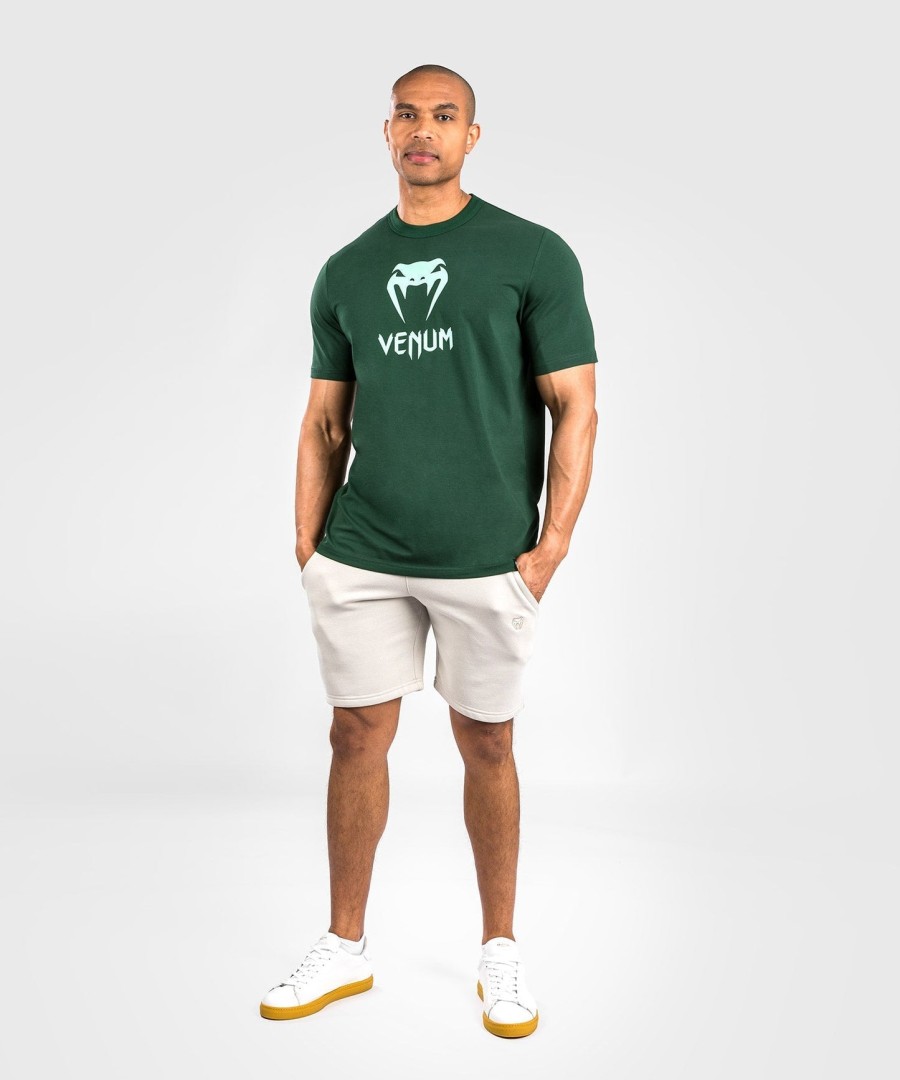 venum classic t-shirt - mørkegrønturkis