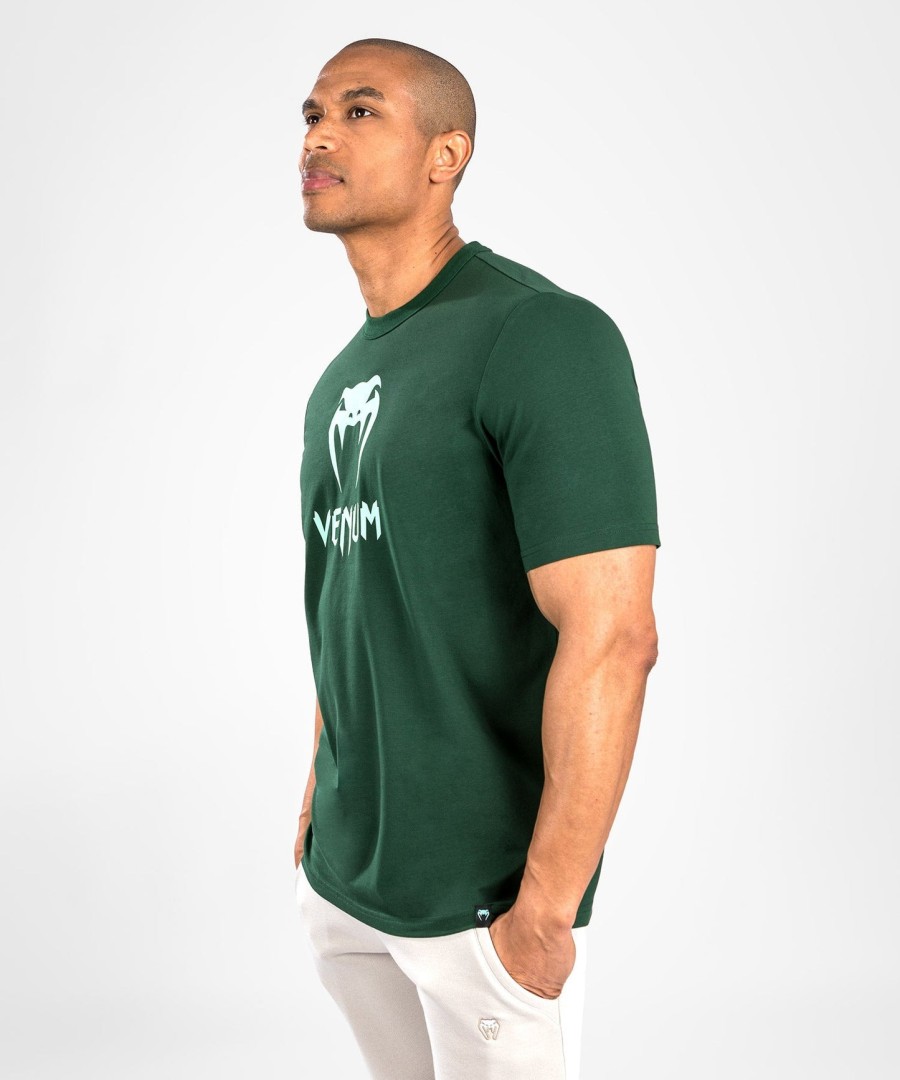 venum classic t-shirt - mørkegrønturkis