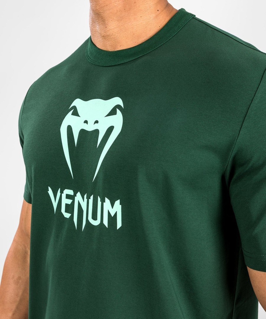venum classic t-shirt - mørkegrønturkis