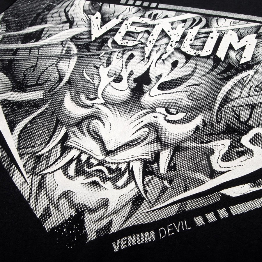 venum devil t-shirt - hvidsort