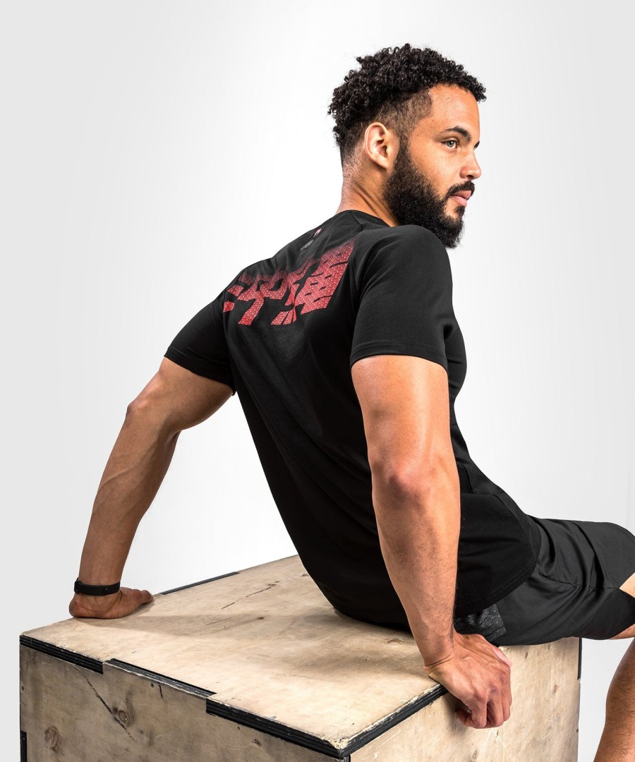 venum okinawa 3.0 t-shirt - sortrød