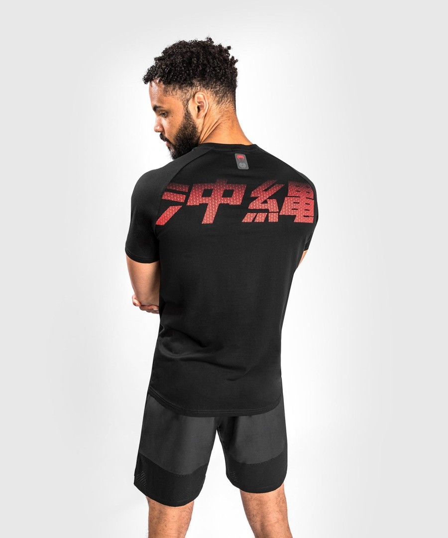 venum okinawa 3.0 t-shirt - sortrød