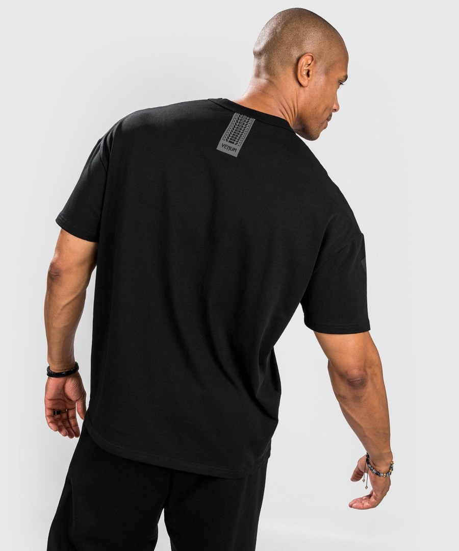 venum connect xl t-shirt - oversize pasform - sort
