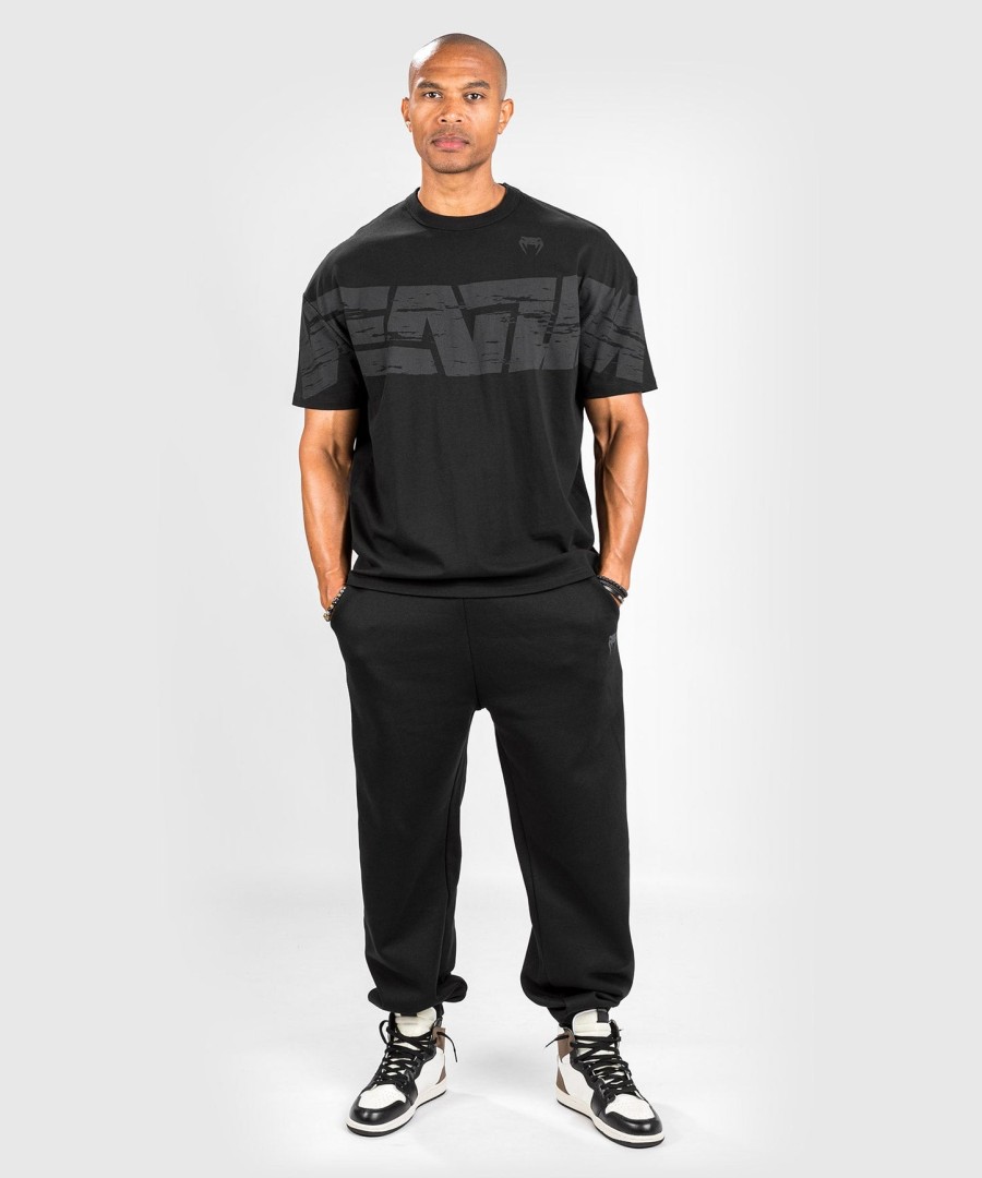 venum connect xl t-shirt - oversize pasform - sort
