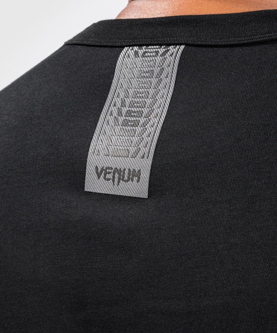venum connect xl t-shirt - oversize pasform - sort