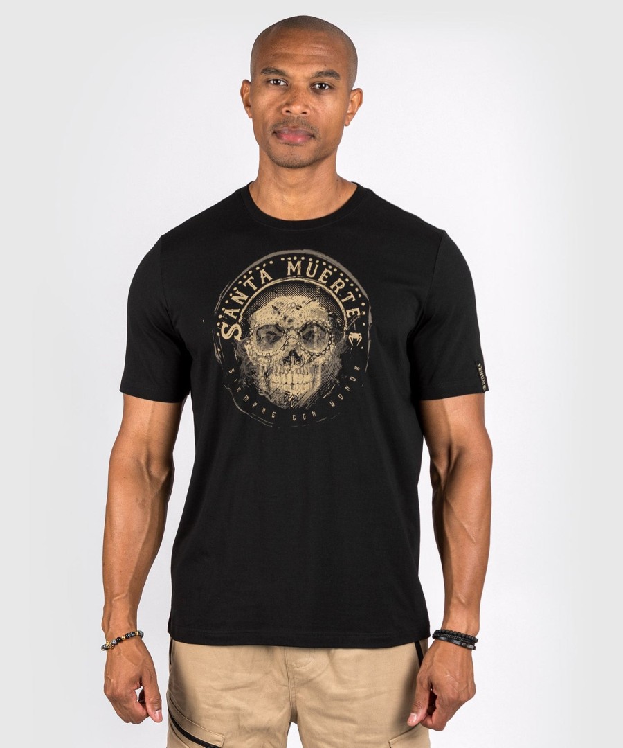 venum santa muerte dark side - t-shirt - sortbrun