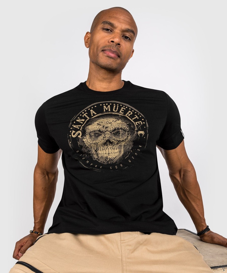 venum santa muerte dark side - t-shirt - sortbrun