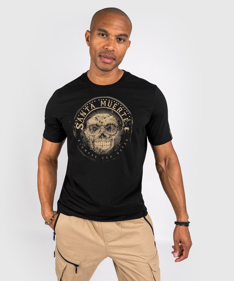 venum santa muerte dark side - t-shirt - sortbrun
