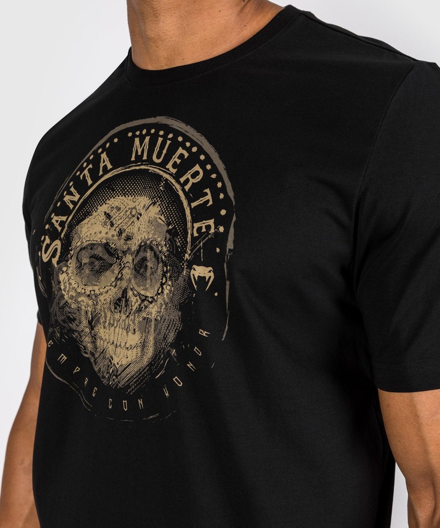 venum santa muerte dark side - t-shirt - sortbrun