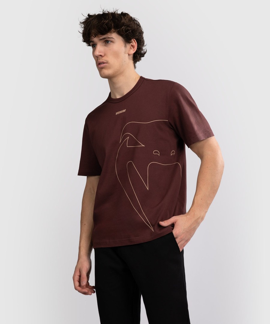 venum giant connect t-shirt - chokoladebrun
