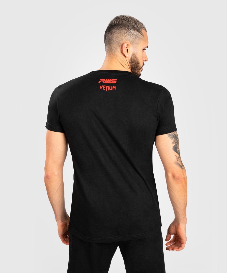 rws x venum t-shirt - sort