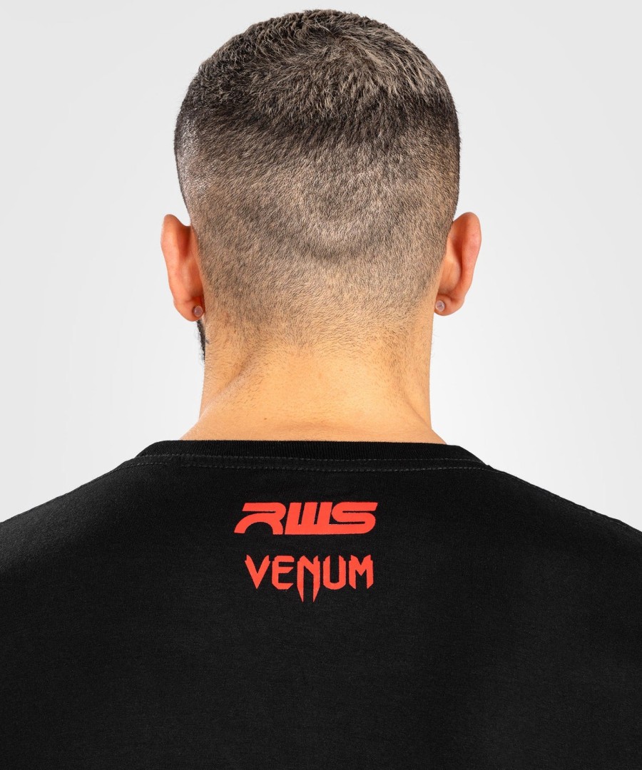 rws x venum t-shirt - sort
