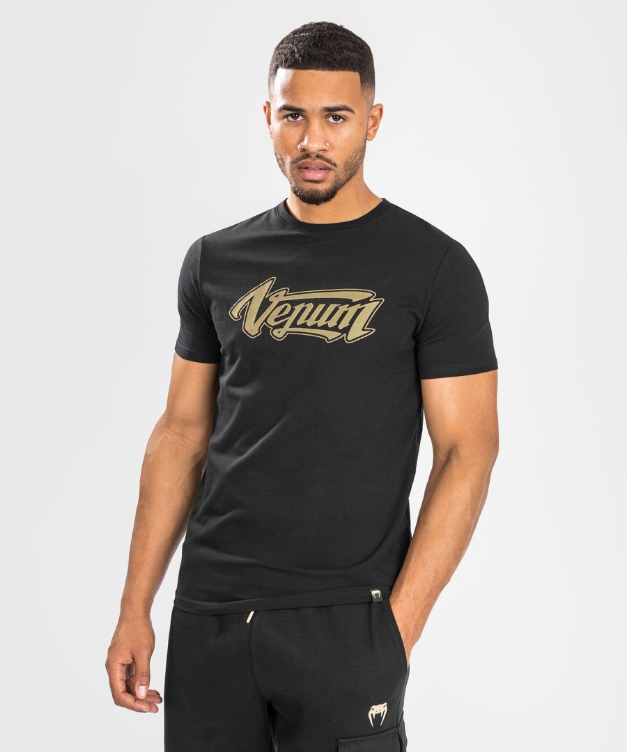 venum absolute 2.0 t-shirt - justeret pasform - sortguld