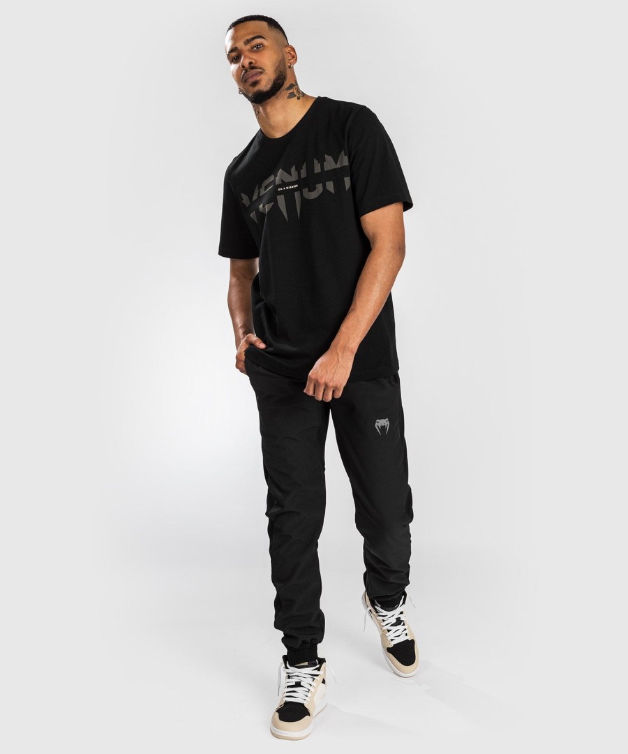 venum on mission t-shirt - normal pasform - sort
