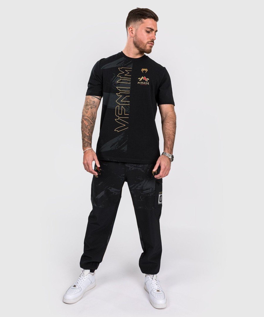 venum x mirage t-shirt - sortguld