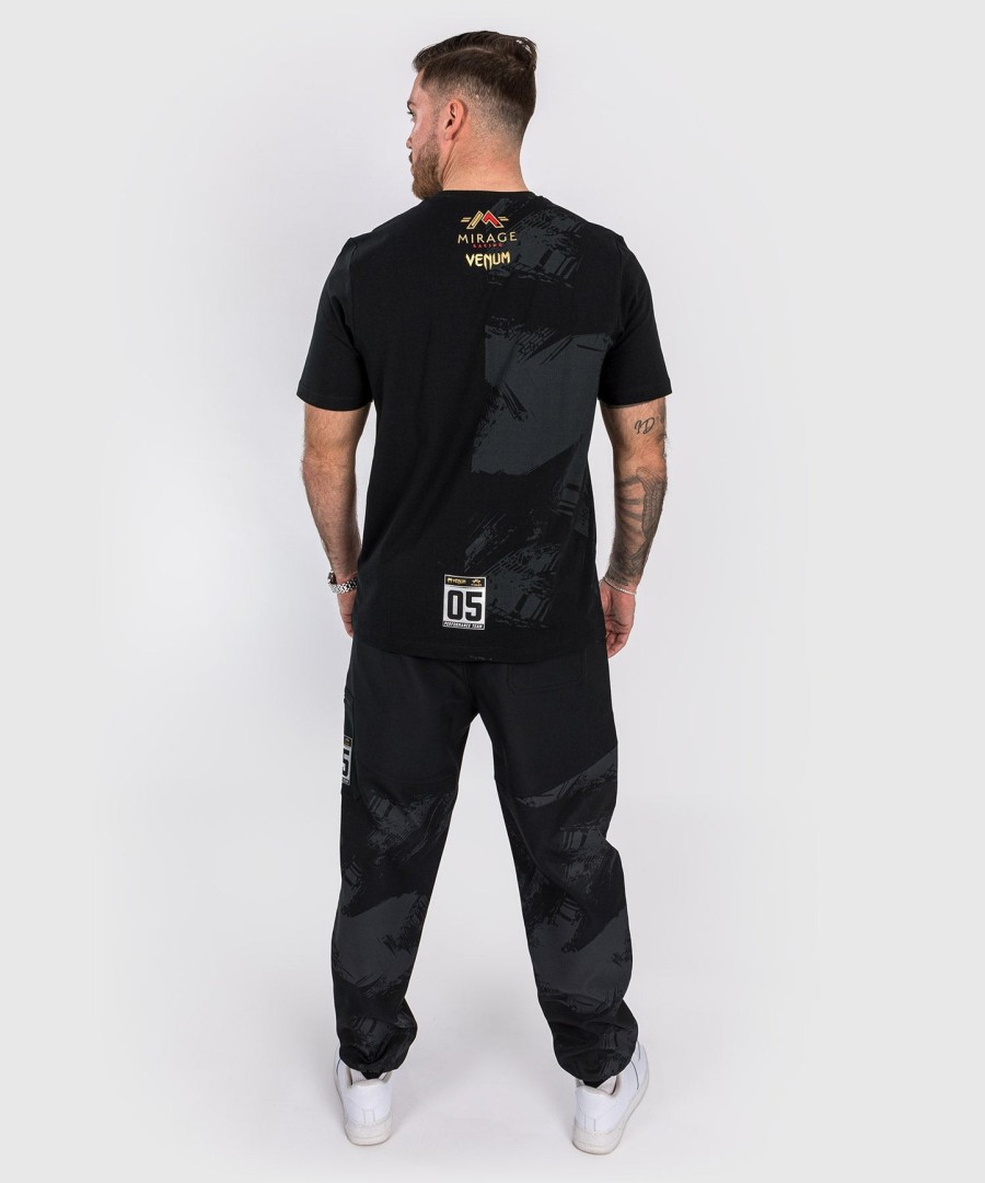 venum x mirage t-shirt - sortguld