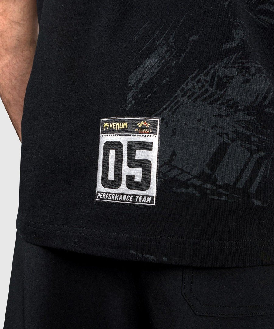 venum x mirage t-shirt - sortguld