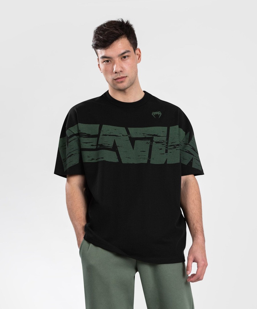venum connect xl t-shirt - sortgrøn