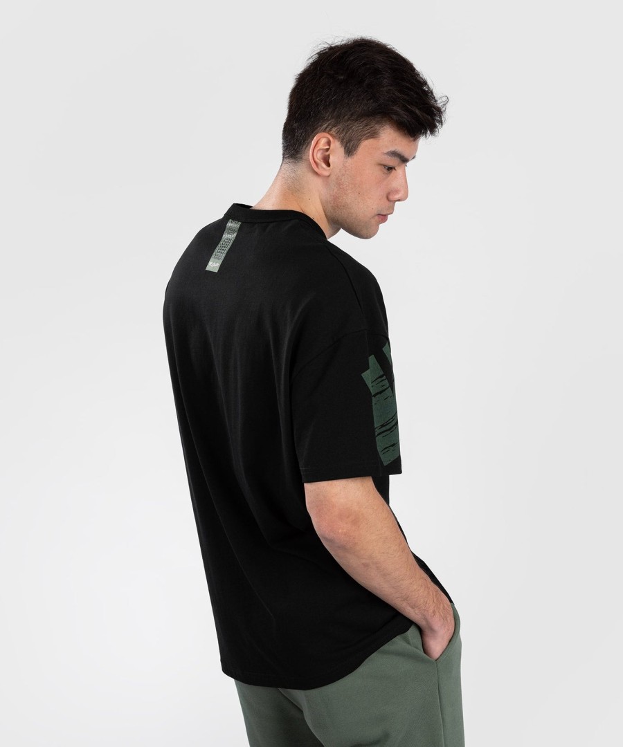 venum connect xl t-shirt - sortgrøn